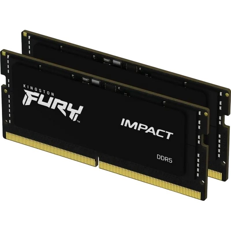 Image Оперативная память Kingston FURY Impact 32GB DDR5-6400MHz SODIMM Kit