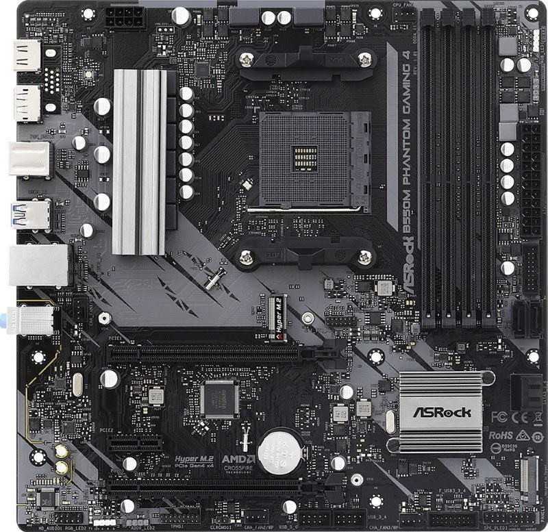 Image Материнская плата ASRock B550M Phantom Gaming 4