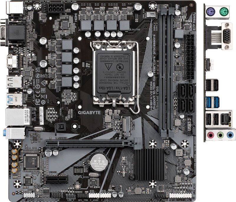 Image Placă de bază Gigabyte H610M H V2 DDR4