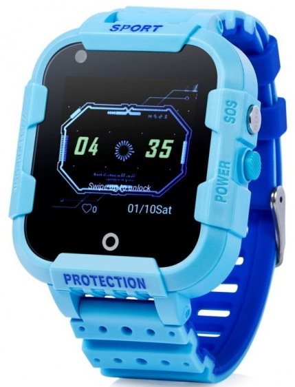 Image Умные часы  Smart Baby Watch 4G-T12 Blue