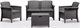 Image Set mobila de grădină Bica Venezia 2 Graphite