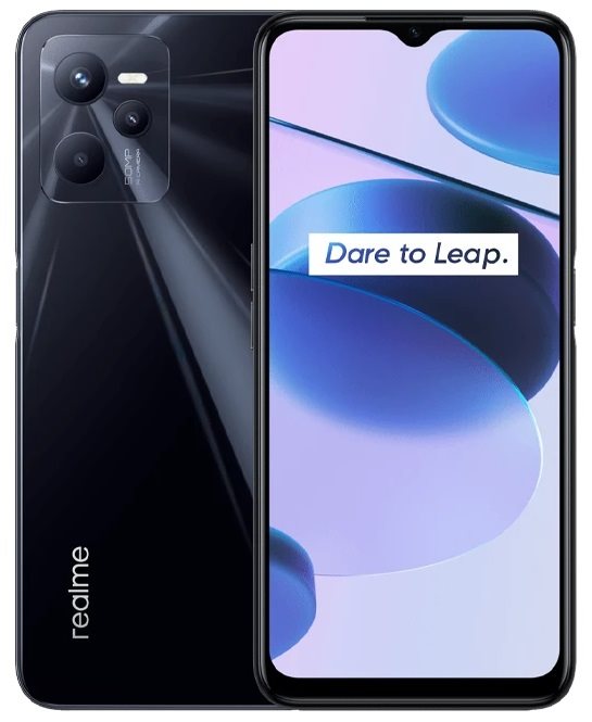 Image Мобильный телефон Realme C35 4/128Gb DUOS Black