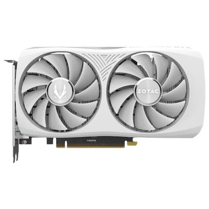 Image Placă video Zotac GeForce RTX 4060 Twin Edge OC White Edition (8GB GDDR6)