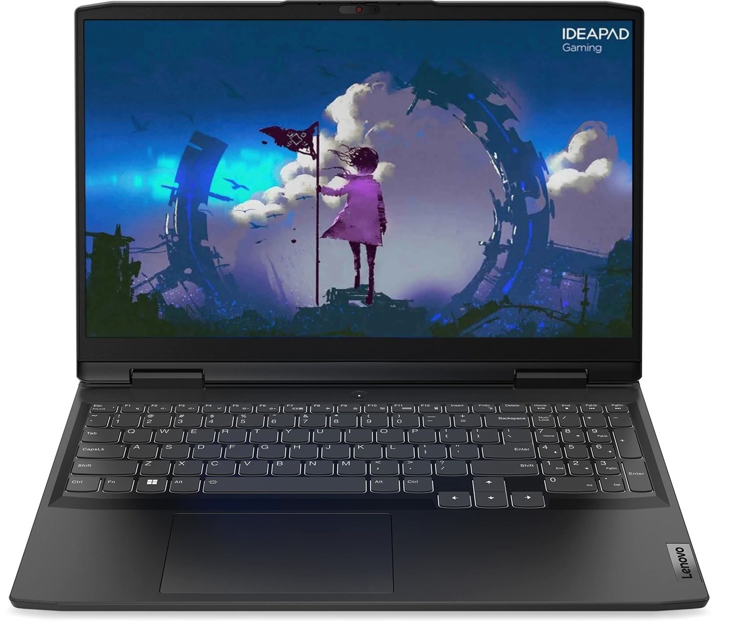 Image Laptop Lenovo IdeaPad Gaming 3 16IAH7 (Core i5-12450H, 16GB, 512GB, RTX3050) Onyx Grey