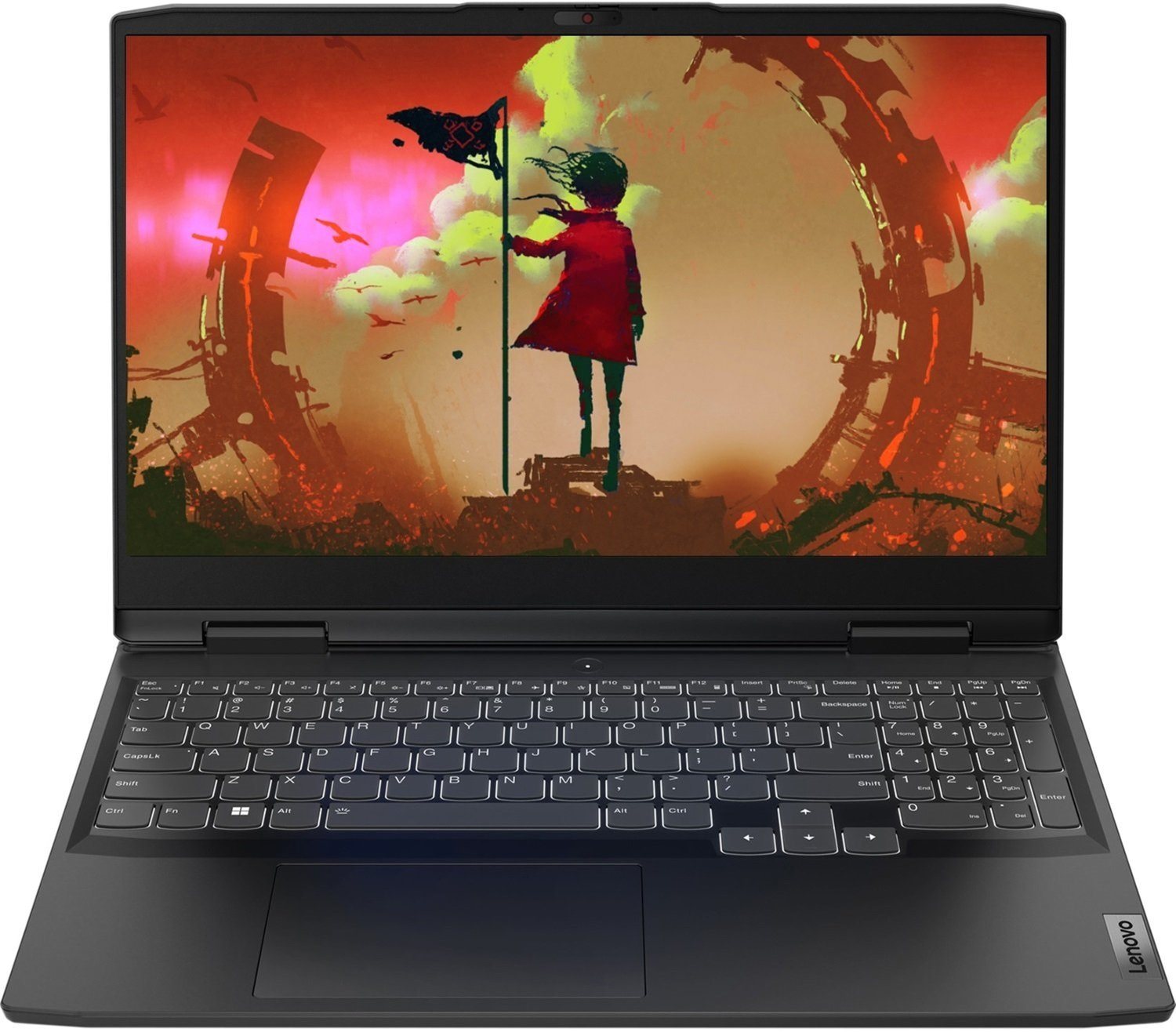 Image Laptop Lenovo IdeaPad 3 15ARH7 (Ryzen 5 7535HS, 16GB, 512GB, RTX4050) Onyx Grey