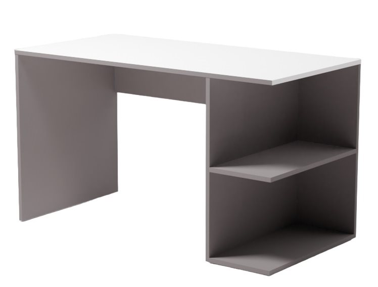 Письменный стол SMARTEX COMP 120cm White, Graphite