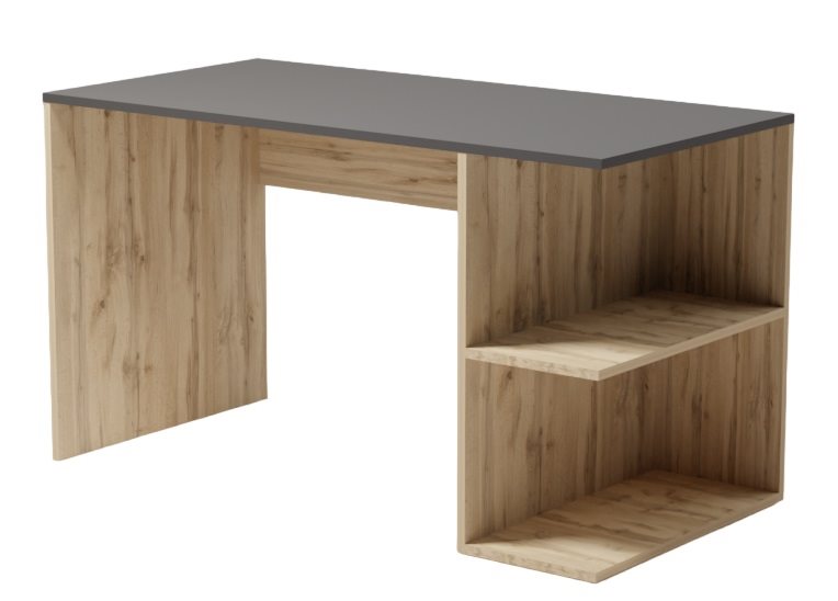 Image Письменный стол SMARTEX COMP 130cm Black, Dark Oak