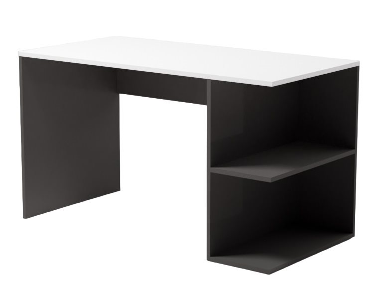 Письменный стол SMARTEX COMP 140cm White, Black