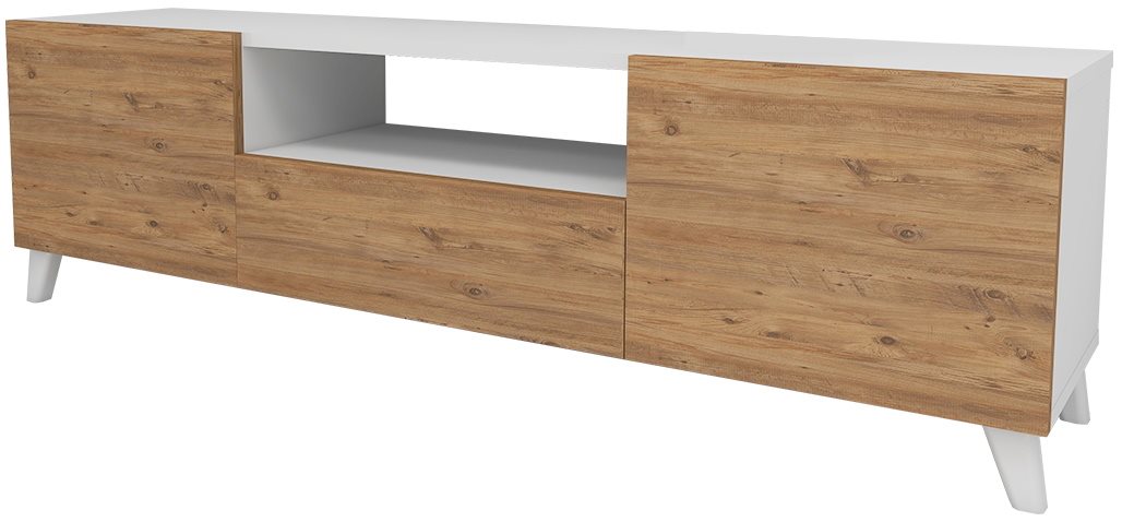 Image Tumba pentru TV Fabulous 46x140 White, Pine
