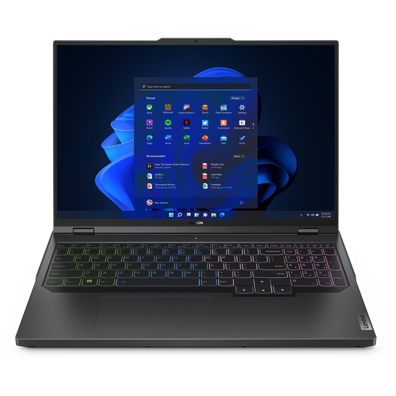 Image Ноутбук Lenovo Legion Pro 5 16IRX8 (Core i7-13700HX, 32Gb, 1Tb, RTX4070) Onyx Grey