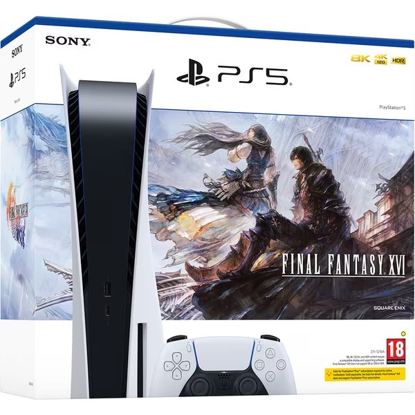 Image Игровая приставка Sony PlayStation 5 (Disk) 825ГБ + Final Fantasy XVI