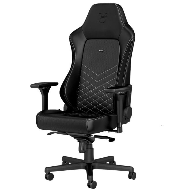 Image Игровое кресло Noble Hero NBL-HRO-PU-BPW Black, White