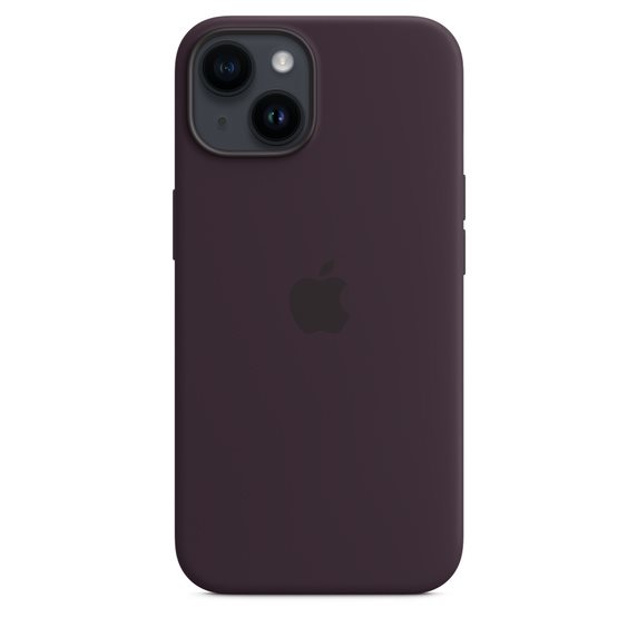 Image Чехол Original iPhone 14 Silicone Case with MagSafe  Elderberry