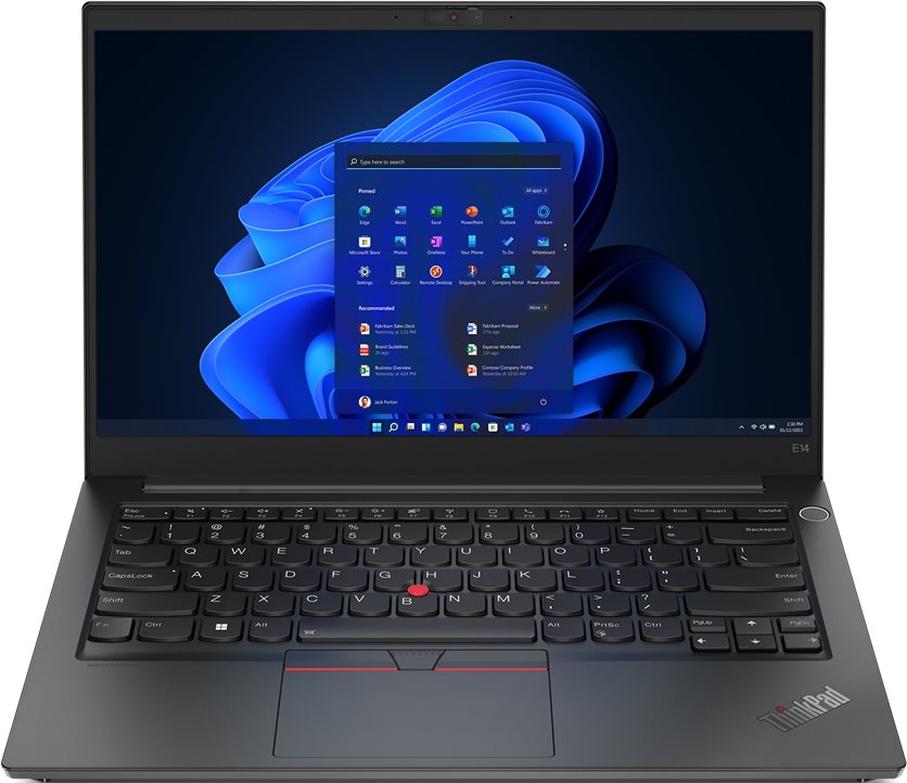 Image Laptop Lenovo ThinkPad E14 Gen 4 (Core i7-1255U, 16Gb, 1Tb) Black