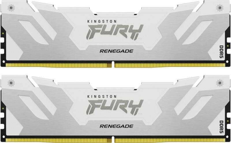 Image Memorie RAM Kingston FURY Renegade 32GB DDR5-6400 Kit White