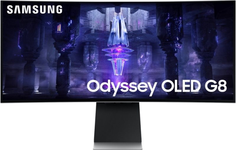 Image Monitor Samsung Odyssey G8 S34BG850 Black