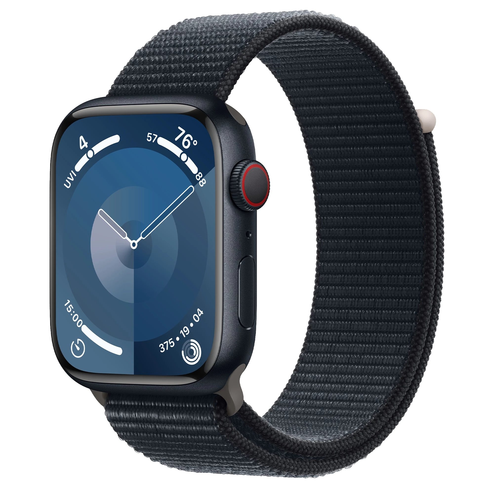 Image Умные часы Apple Watch Series 9 GPS + LTE 45mm MRMF3 Midnight Sport Loop