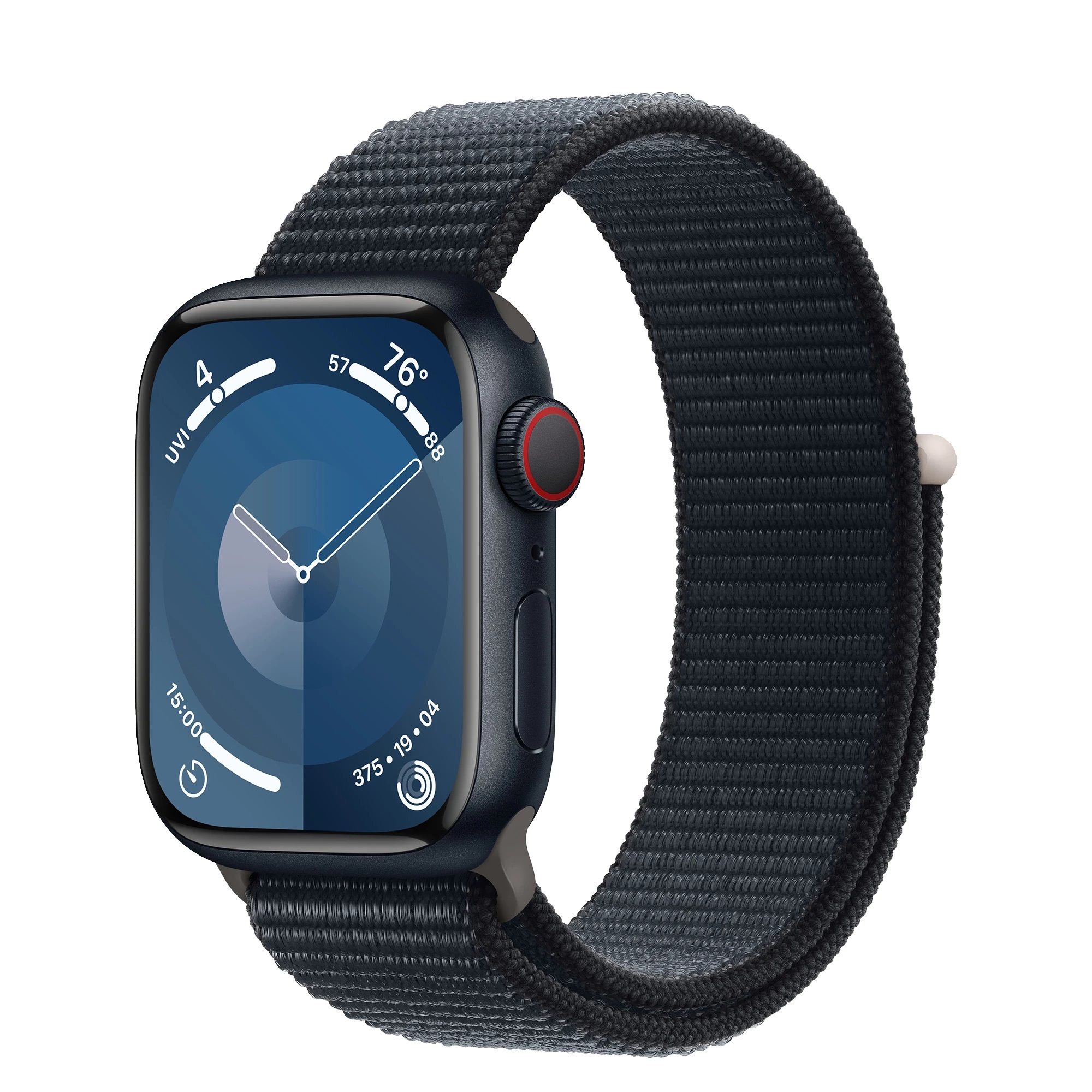 Image Умные часы Apple Watch Series 9 GPS + LTE 41mm MRHU3 Midnight Sport Loop
