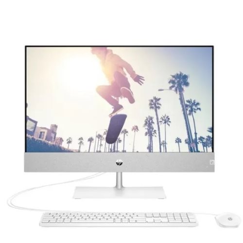 All-in-One PC HP Pavilion 27-ca1031ci (Ryzen 5 5625U, 8GB, 256GB) White