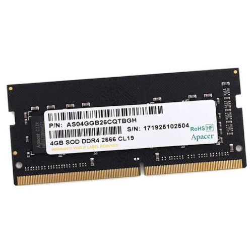 Image Оперативная память Apacer AS04GGB26CQTBGH 4GB DDR4 2666MHz SODIMM