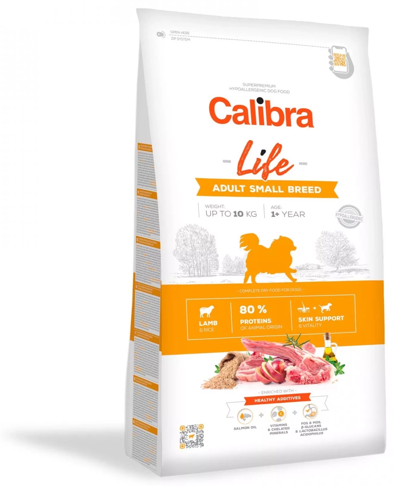Image Сухой корм для собак Calibra Life Adult Small Breed Lamb 6 kg