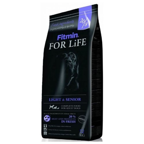Сухой корм для собак Fitmin For Life Light & Senior 12kg