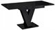 Image Masă de bucătărie extensibila Prospero Masiv Black Gloss