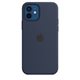 Image Чехол Original iPhone 12/12 Pro Silicone Case with MagSafe Deep Navy