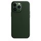 Image Husă Original iPhone 13 Pro Leather Case with MagSafe Sequoia Green