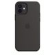 Image Чехол Original iPhone 12/12 Pro Silicone Case with MagSafe Black