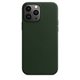 Image Чехол Original iPhone 13 Pro Max Leather Case with MagSafe Sequoia Green