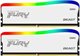 Оперативная память Kingston FURY Beast 16GB DDR4-3600 Kit White RGB