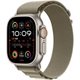 Image Умные часы Apple Watch Ultra 2 GPS + LTE 49mm MRF03 Titanium Case Olive Alpine Loop  Large