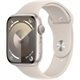 Image Ceas inteligent Apple Watch Series 9 GPS 45mm MR973 Starlight Aluminium Starlight Sport Band M/L
