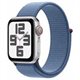 Image Ceas inteligent Apple Watch SE (2023) GPS + LTE 40mm MRGQ3 Silver Al.Case, Winter Blue Sport Loop