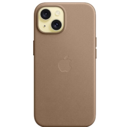 Image Чехол Original iPhone 15 FineWoven Case with MagSafe Taupe