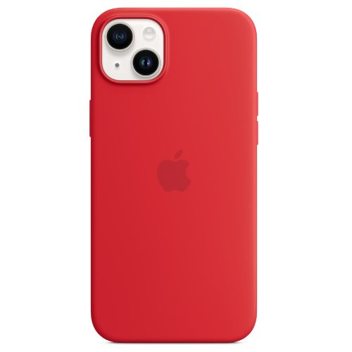 Image Husă Original iPhone 14 Plus Silicone Case with MagSafe Red
