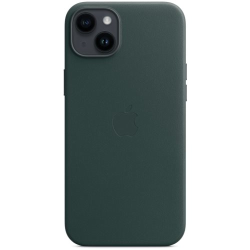 Image Husă Original iPhone 14 Plus Leather Case with MagSafe Forest Green