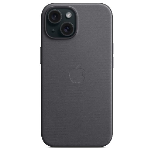 Чехол Original iPhone 15 Fine Woven Case with MagSafe Black