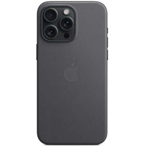 Чехол Original iPhone 15 Pro Max FineWoven Case with MagSafe Black