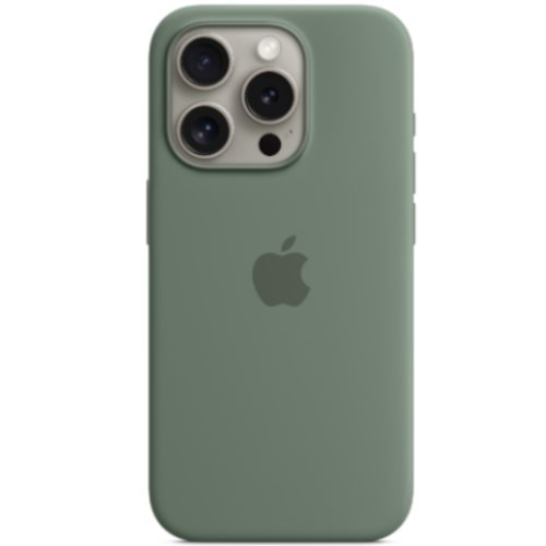 Image Чехол Original iPhone 15 Pro Silicone Case with MagSafe Cypress