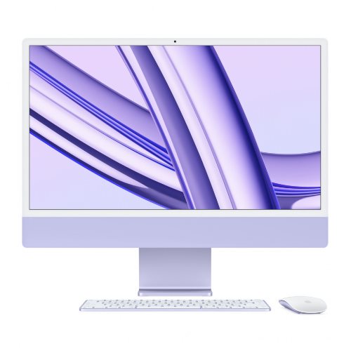 Image Моноблок Apple iMac 24" 2023 M3, 8CPU/10GPU, 8/512Gb, Purple