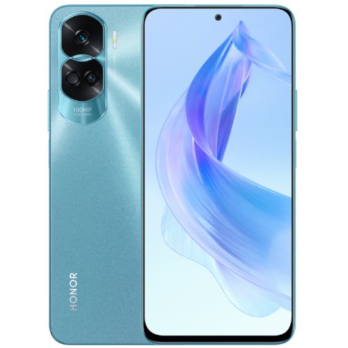 Image Telefon mobil Honor 90 Lite 8/256Gb Dual Cyan Lake