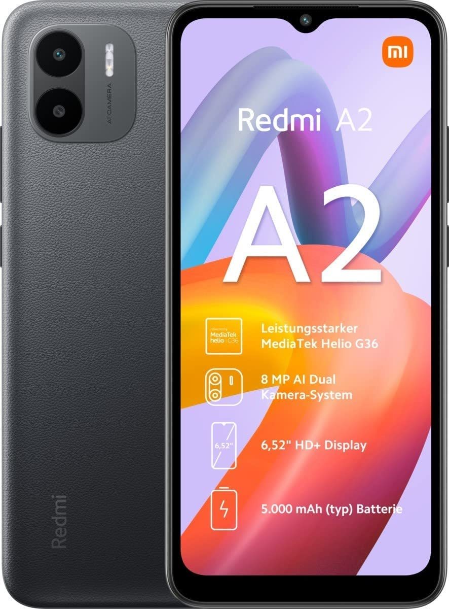 Image Мобильный телефон Xiaomi Redmi A2 3/64GB Classic Black