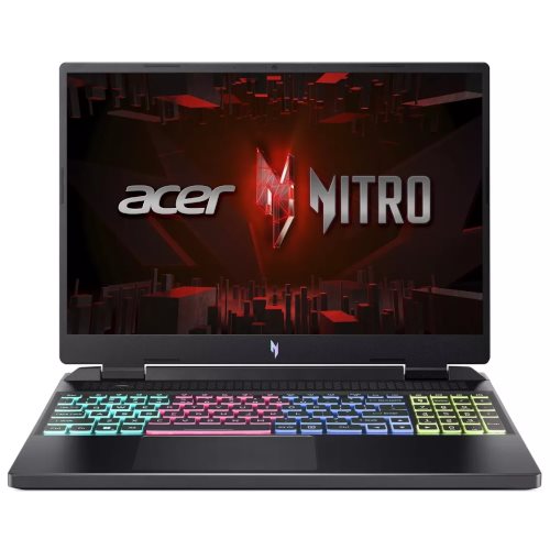 Image Ноутбук Acer Nitro AN16-41-R56X (Ryzen 7 7735HS, 16GB, 1TB, RTX4060) Obsidian Black