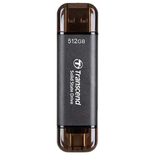 Image Hard disk extern Transcend ESD310C 512GB Black