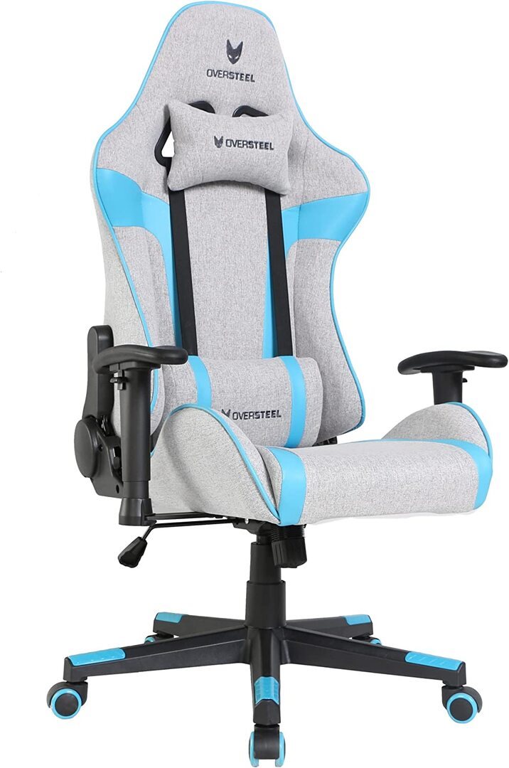 Image Игровое кресло Oversteel Ultimet Fabric Gray/Blue