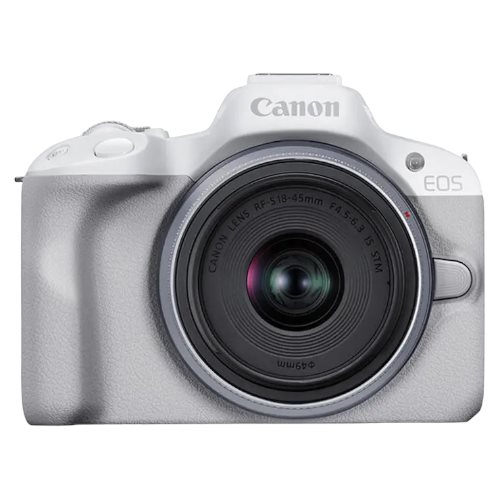 Image Фотоаппарат Canon EOS R50 + RF-S 18-45 f/4.5-6.3 IS STM White