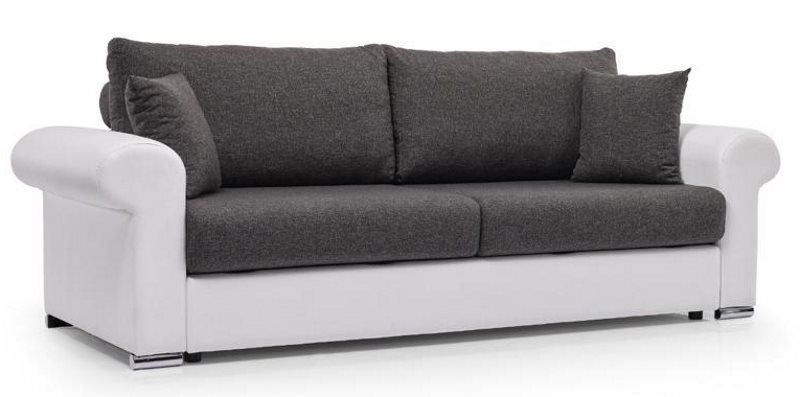 Image Canapea Fabulous Olin White, Gray