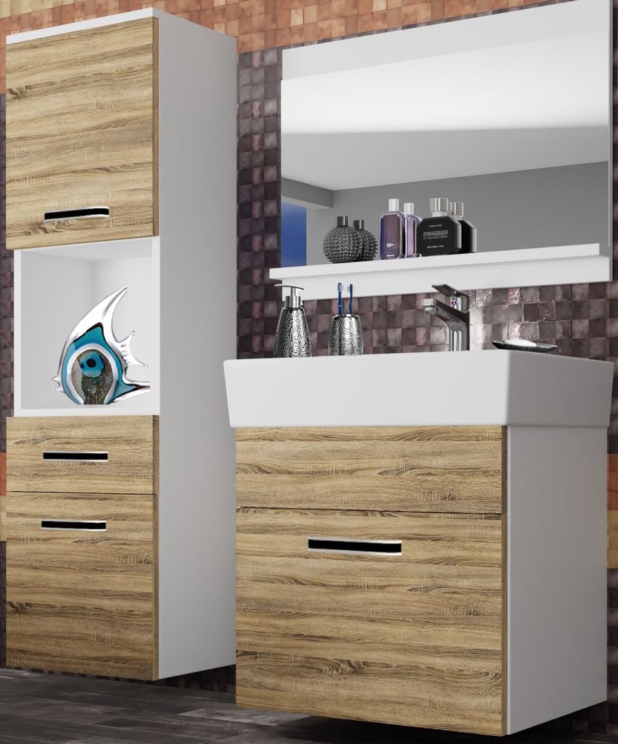 Image Комплект мебели Belini Korsyka 3 KOR M 3/1/W/DS/0/ZW Sonoma Oak